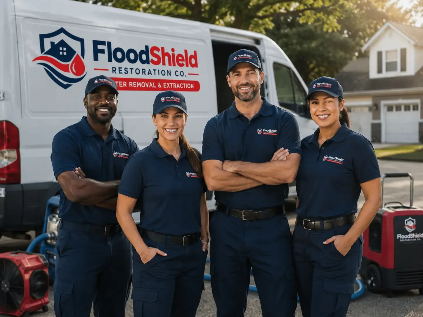 Flood Damage Restoration company in Edinburg, IL